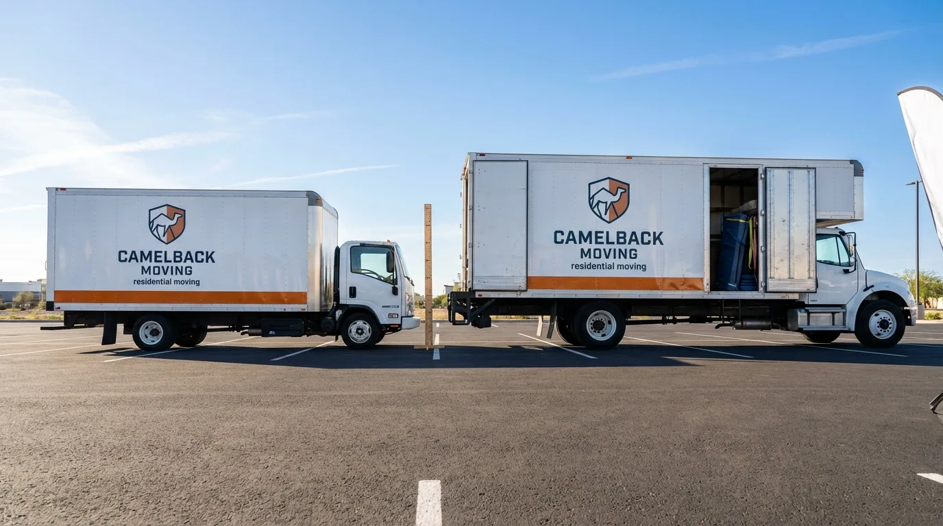 Moving truck size capacity guide in South Saint Paul